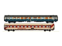 Pirata PI9602 - H0 - 2-tlg. Set Personenwagen Ferien Express, DB AG, Ep. IV-V - Set 3